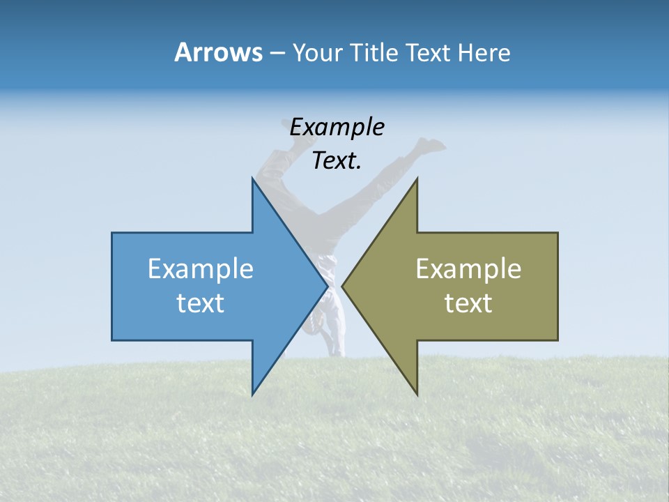 Success Nature Manager PowerPoint Template