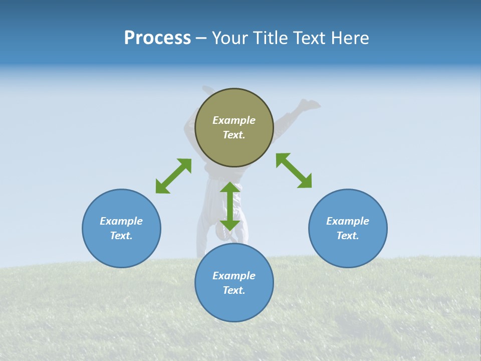 Success Nature Manager PowerPoint Template