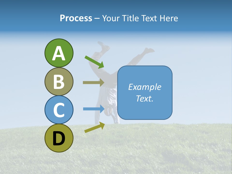 Success Nature Manager PowerPoint Template