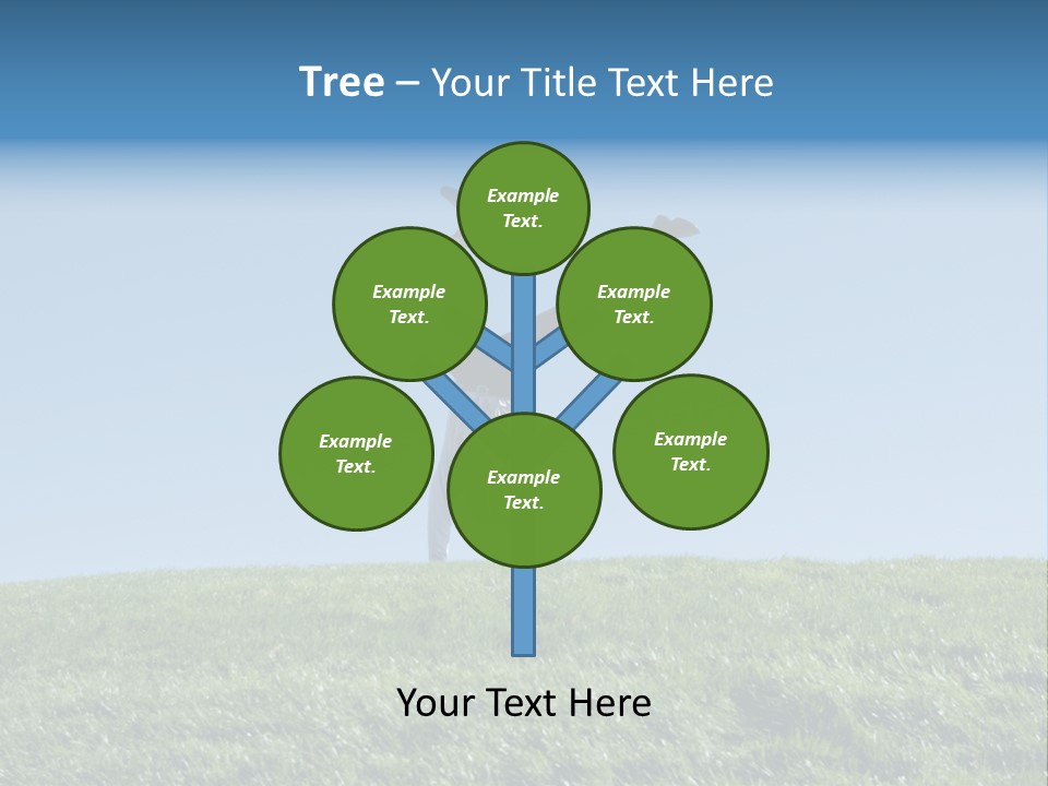 Success Nature Manager PowerPoint Template