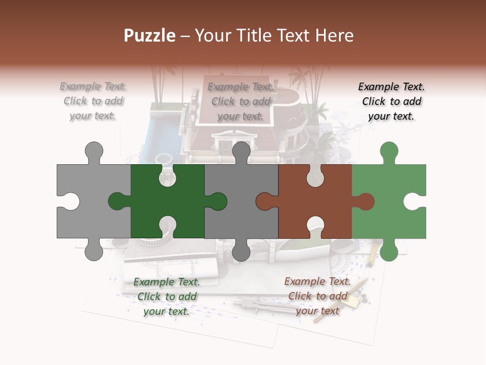 Architecture Prefabricated Outdoor PowerPoint Template