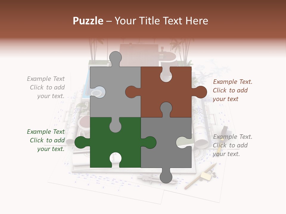 Architecture Prefabricated Outdoor PowerPoint Template