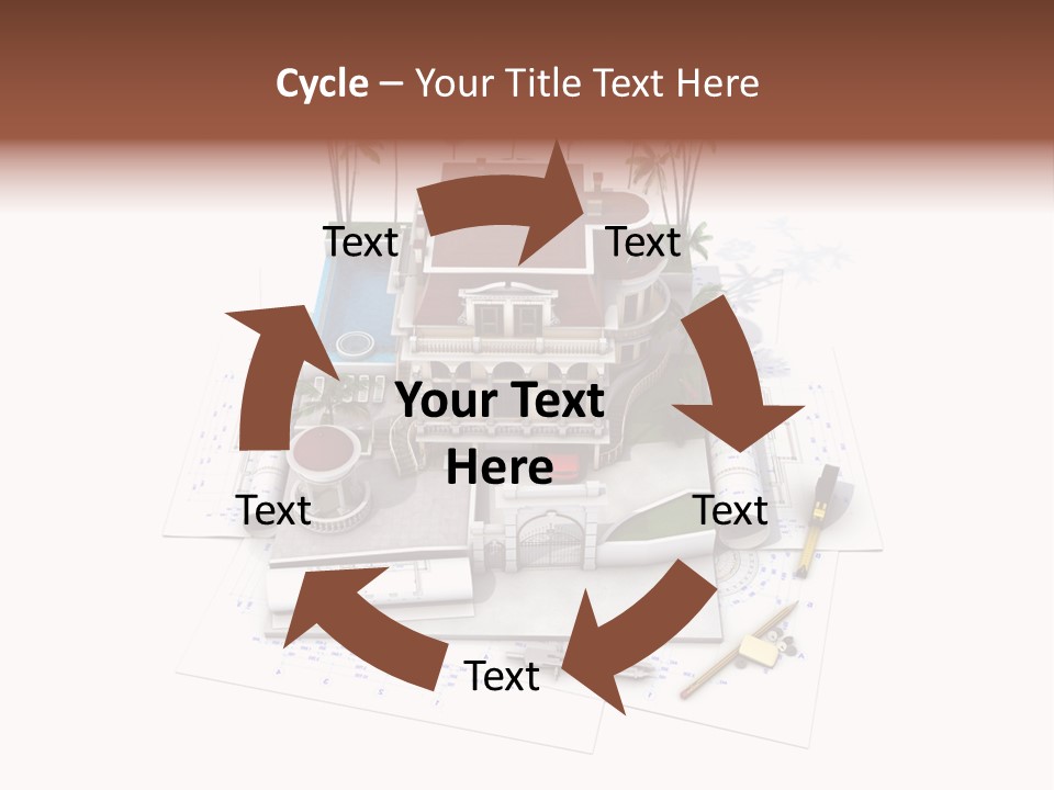 Architecture Prefabricated Outdoor PowerPoint Template
