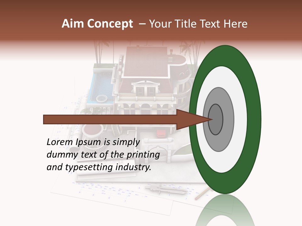Architecture Prefabricated Outdoor PowerPoint Template