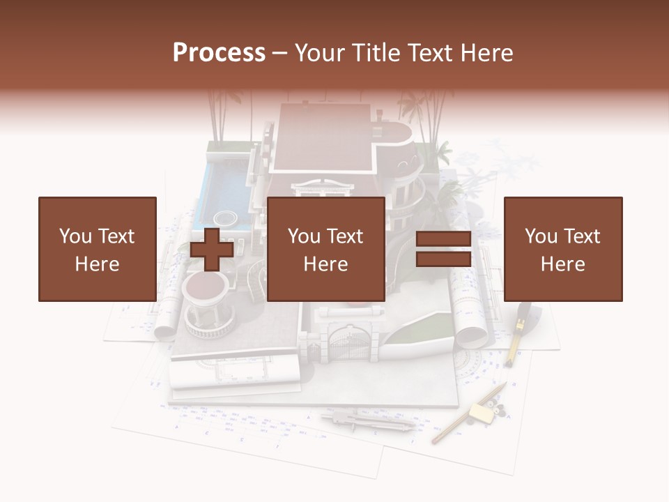 Architecture Prefabricated Outdoor PowerPoint Template