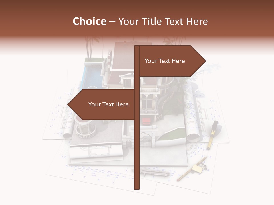 Architecture Prefabricated Outdoor PowerPoint Template