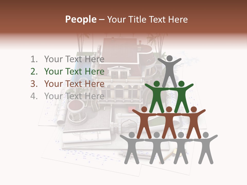 Architecture Prefabricated Outdoor PowerPoint Template