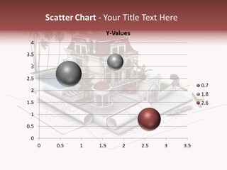 Exterior Built Mansion PowerPoint Template