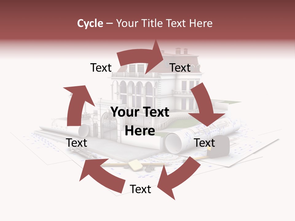 House Outdoor PowerPoint Template