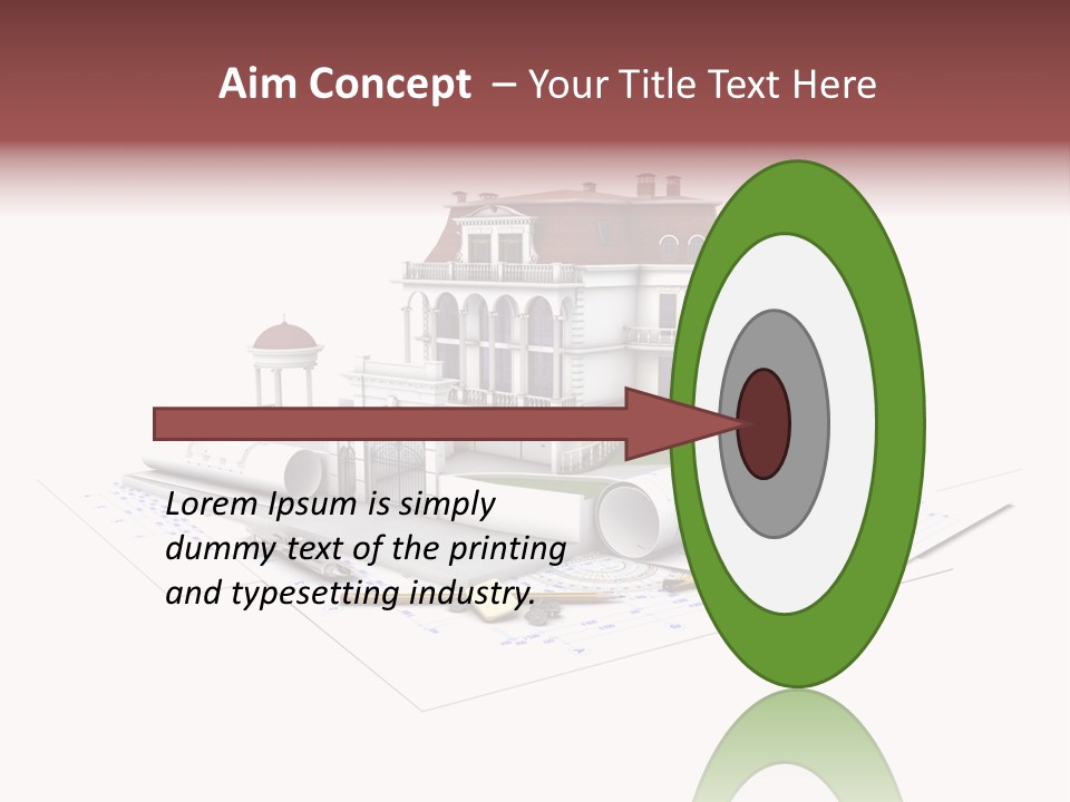 House Outdoor PowerPoint Template