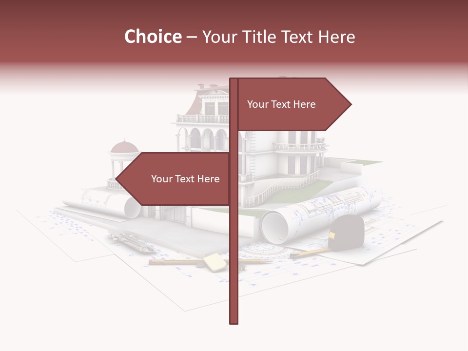 House Outdoor PowerPoint Template