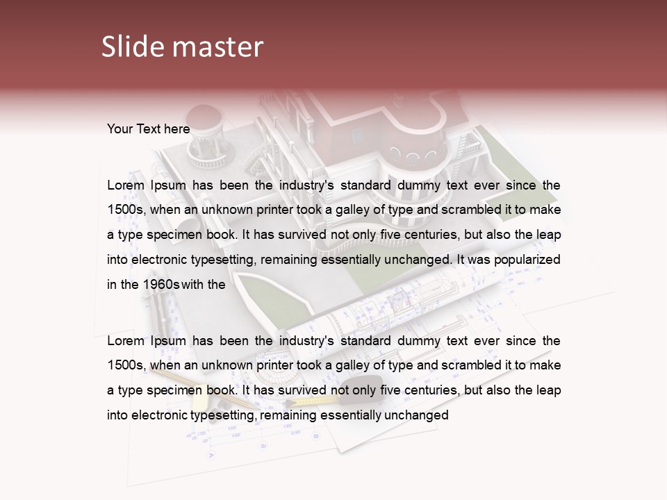 Background Facade Modern PowerPoint Template