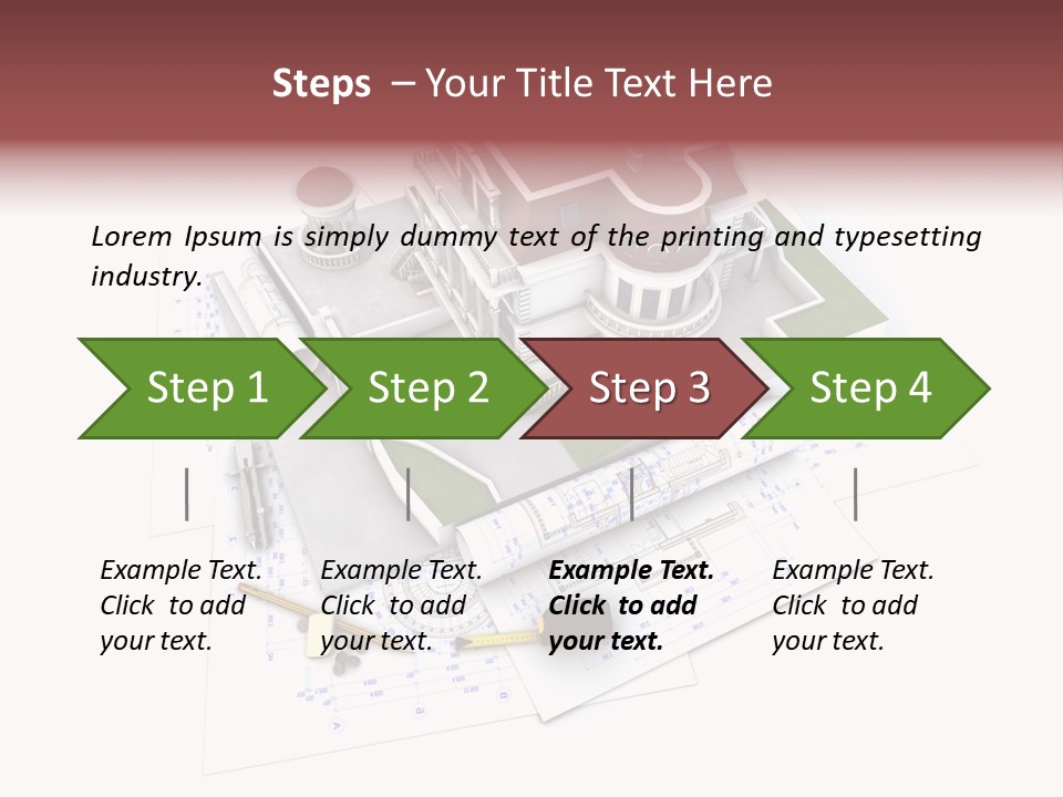 Background Facade Modern PowerPoint Template