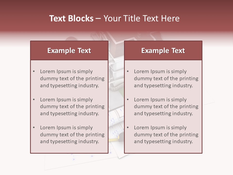 Background Facade Modern PowerPoint Template