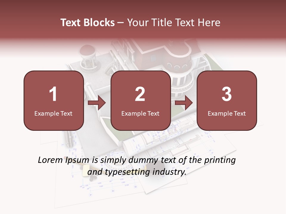 Background Facade Modern PowerPoint Template