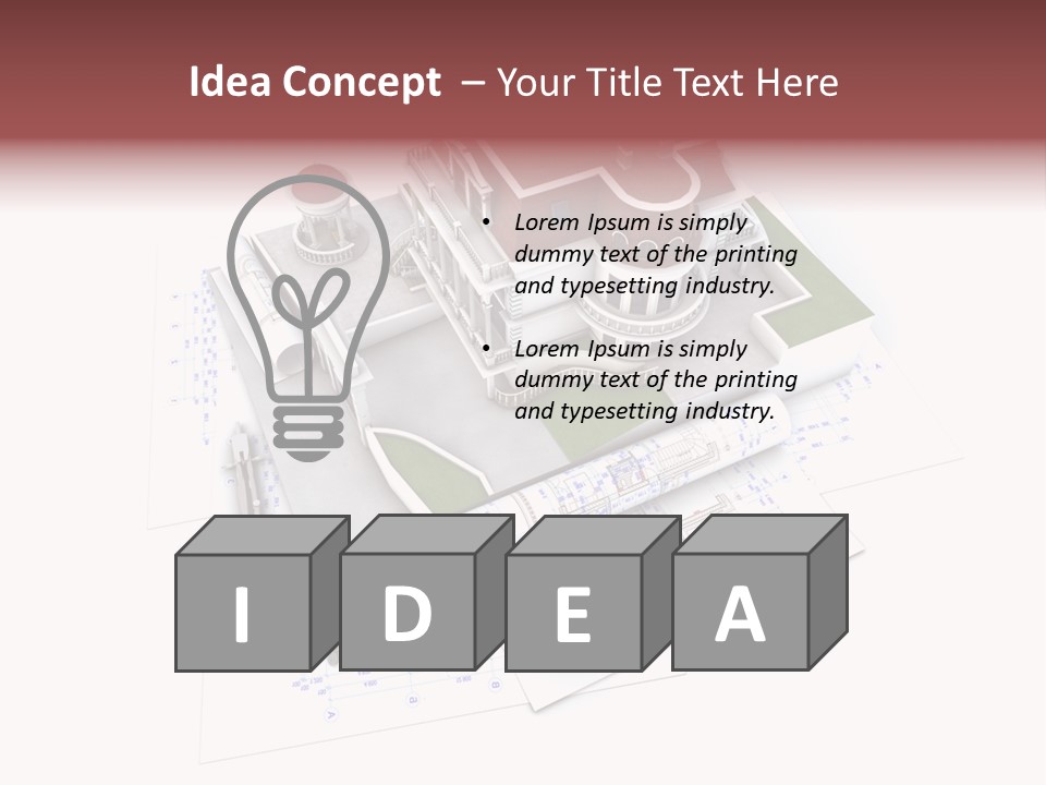 Background Facade Modern PowerPoint Template