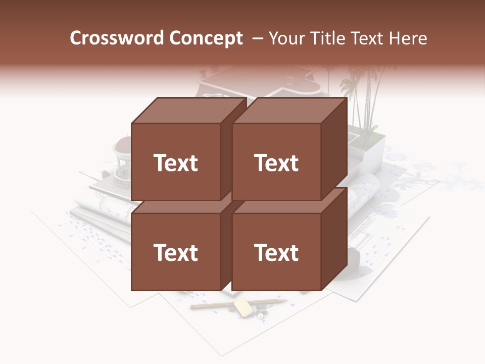 Architecture Estate Drawing PowerPoint Template