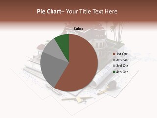 Architecture Estate Drawing PowerPoint Template