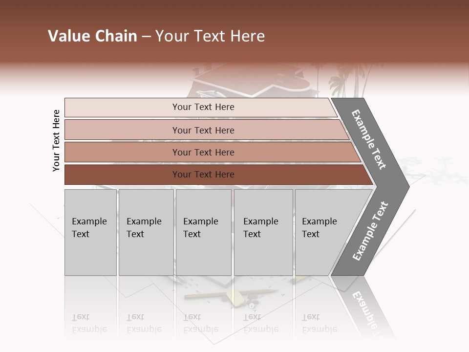 Architecture Estate Drawing PowerPoint Template