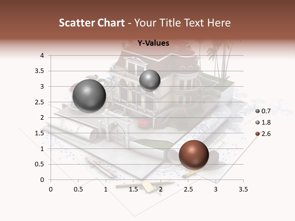 Architecture Estate Drawing PowerPoint Template