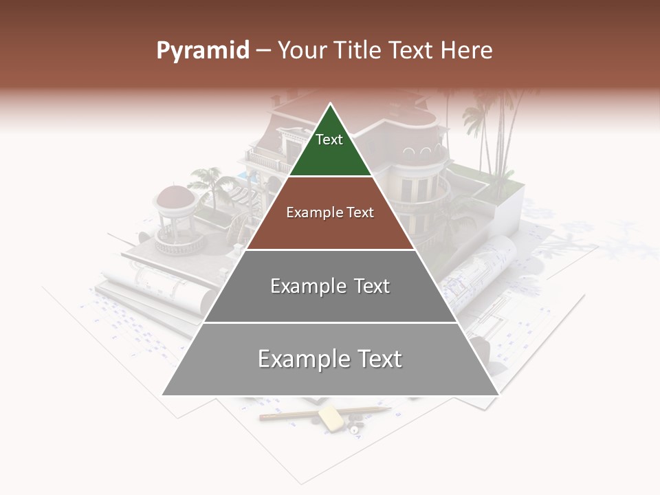Architecture Estate Drawing PowerPoint Template
