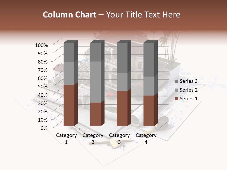 Architecture Estate Drawing PowerPoint Template