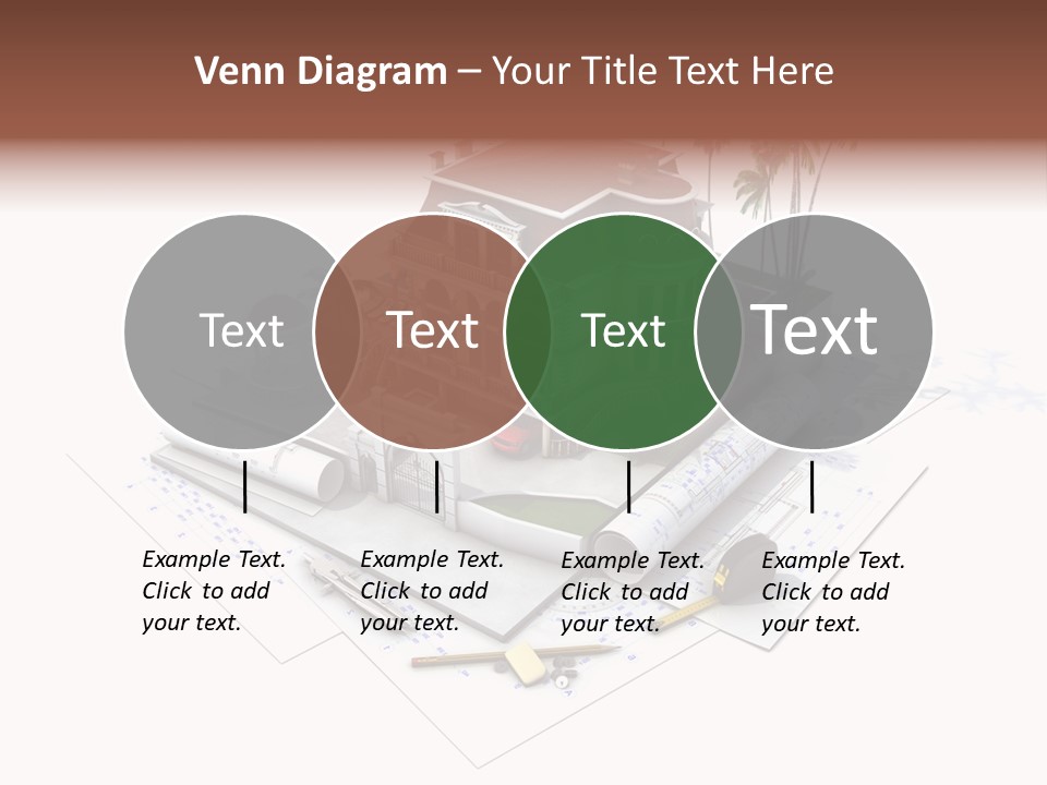 Architecture Estate Drawing PowerPoint Template
