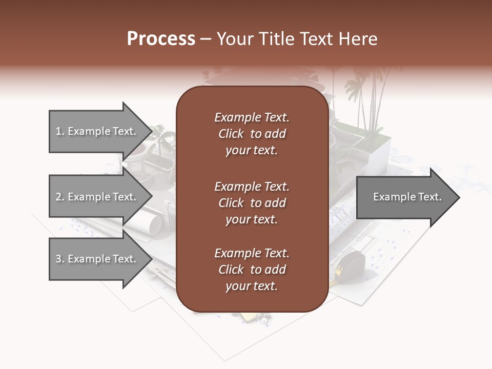 Architecture Estate Drawing PowerPoint Template