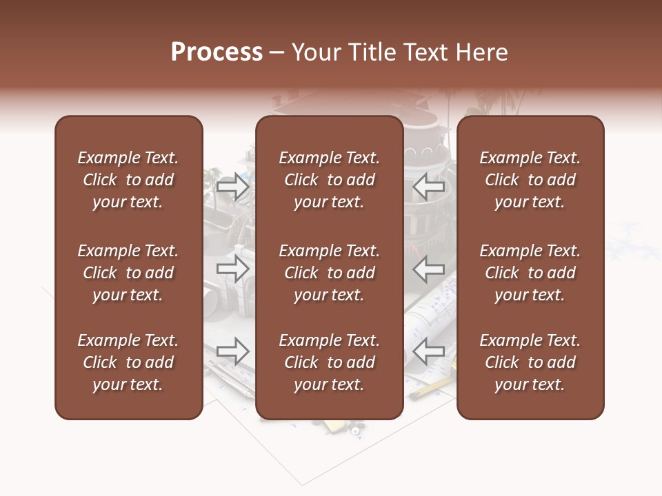 Architecture Estate Drawing PowerPoint Template