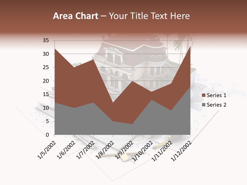 Architecture Estate Drawing PowerPoint Template