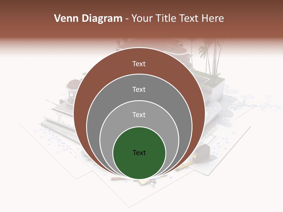 Architecture Estate Drawing PowerPoint Template