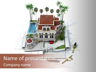 Development Interior Property PowerPoint Template