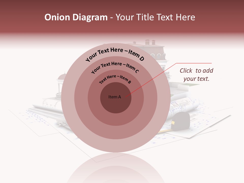 Cottage Sketch White PowerPoint Template