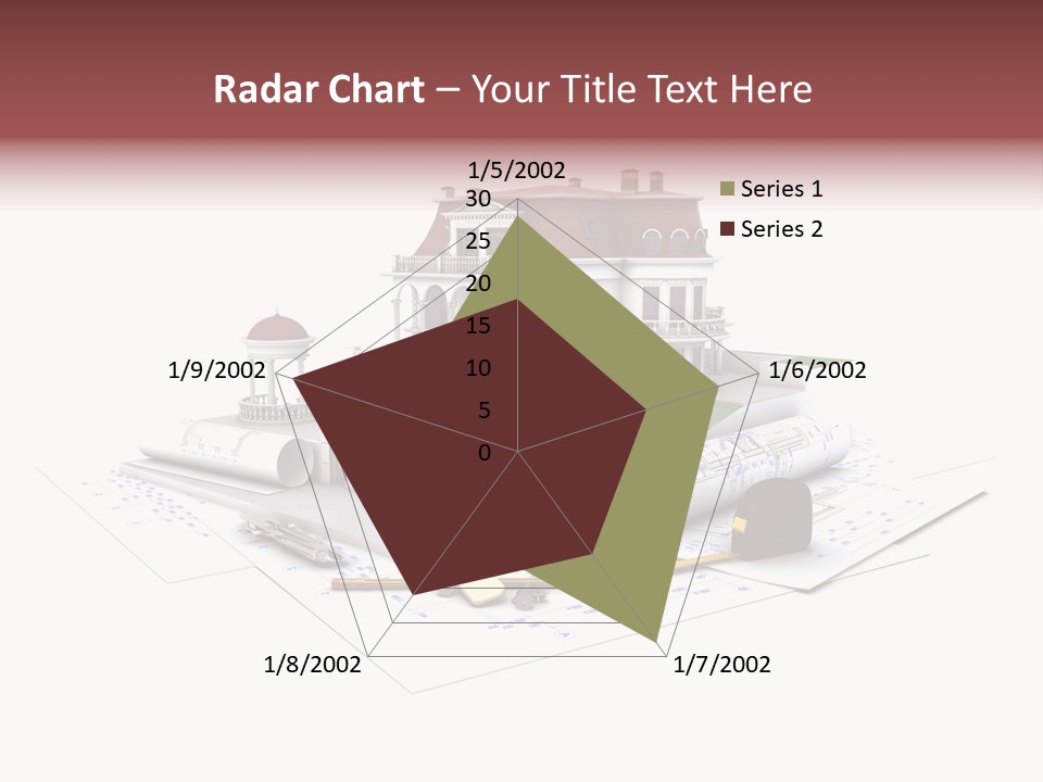 Cottage Sketch White PowerPoint Template