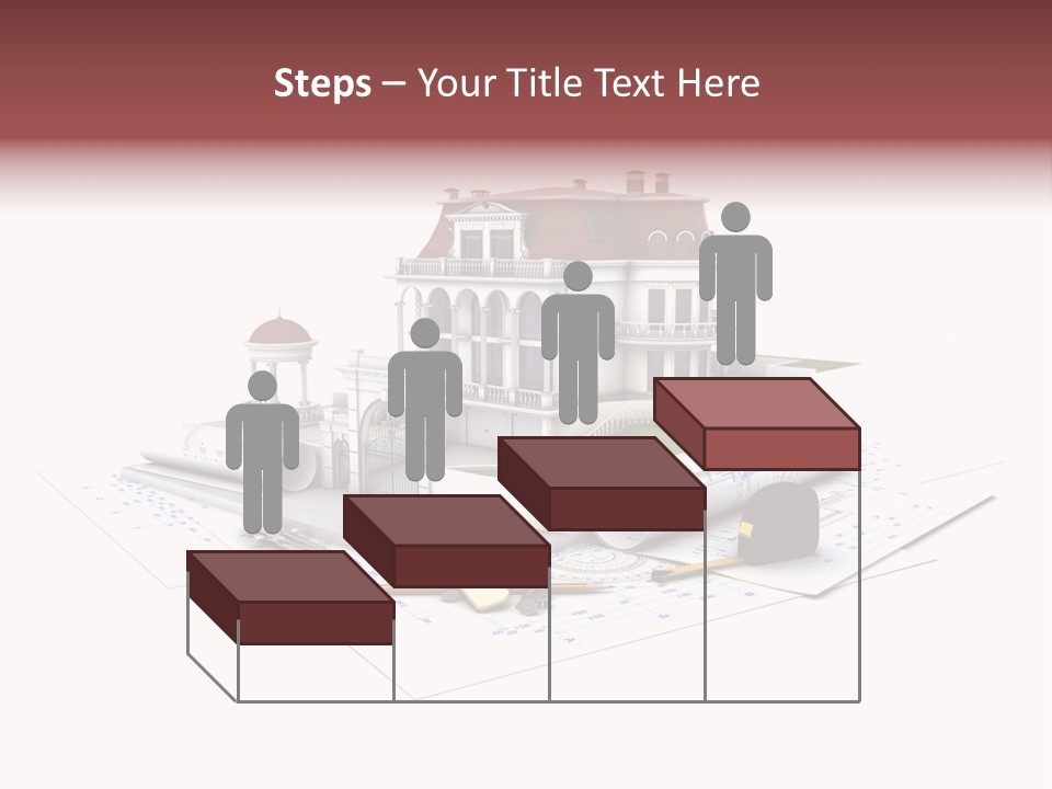 Cottage Sketch White PowerPoint Template