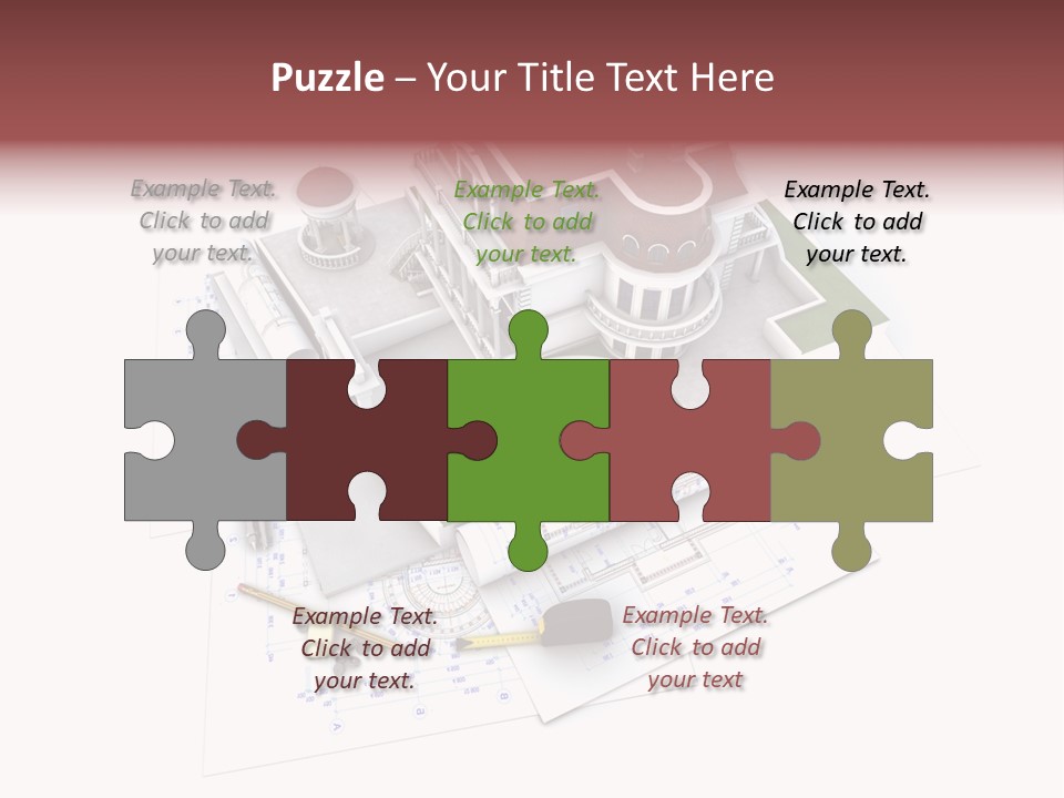 Housing Floor Architect PowerPoint Template