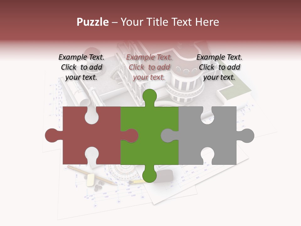 Housing Floor Architect PowerPoint Template
