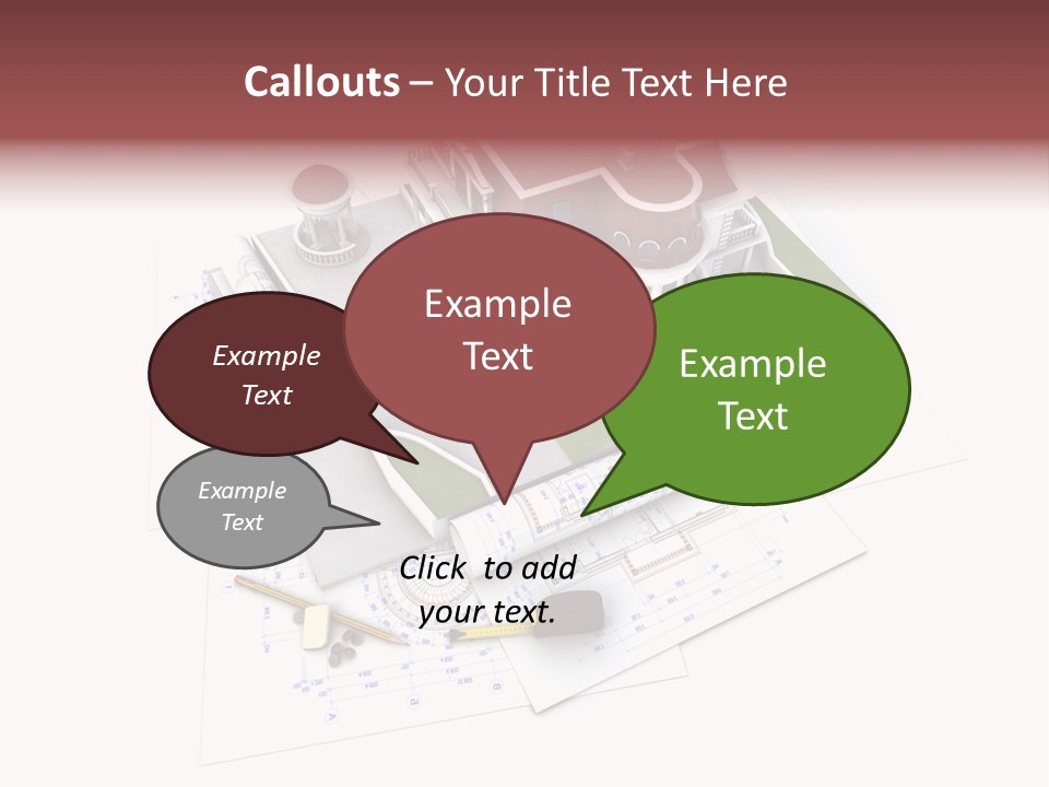 Housing Floor Architect PowerPoint Template