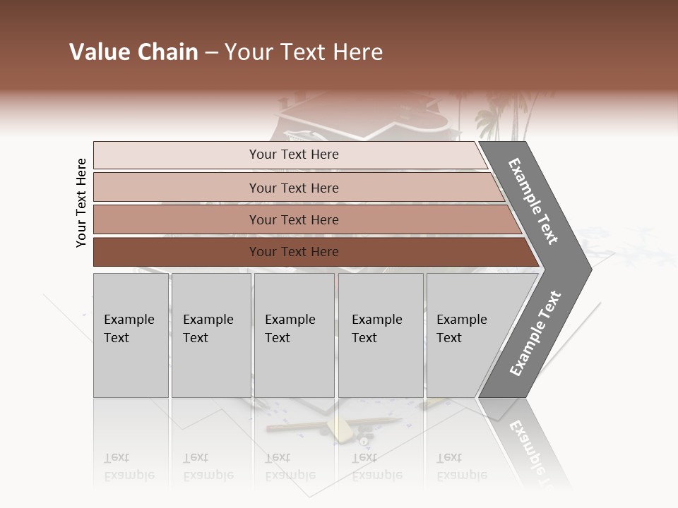 Cottage Facade Structure PowerPoint Template