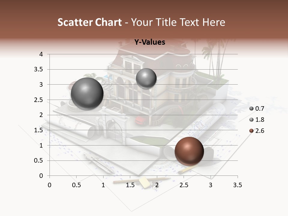 Cottage Facade Structure PowerPoint Template