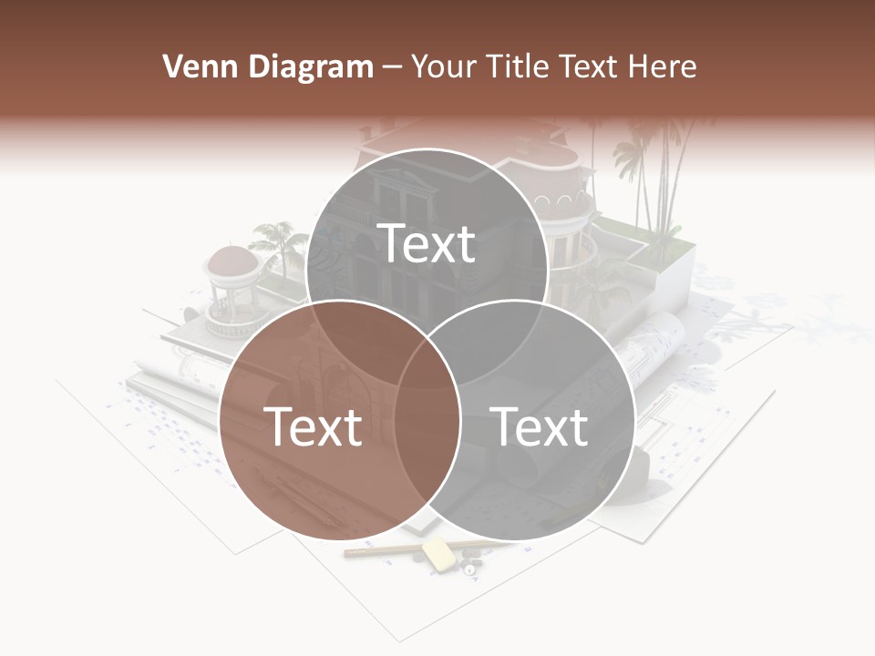 Cottage Facade Structure PowerPoint Template