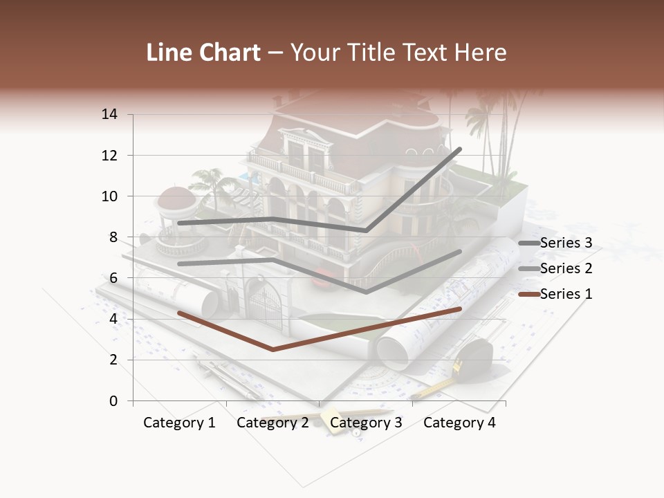 Cottage Facade Structure PowerPoint Template