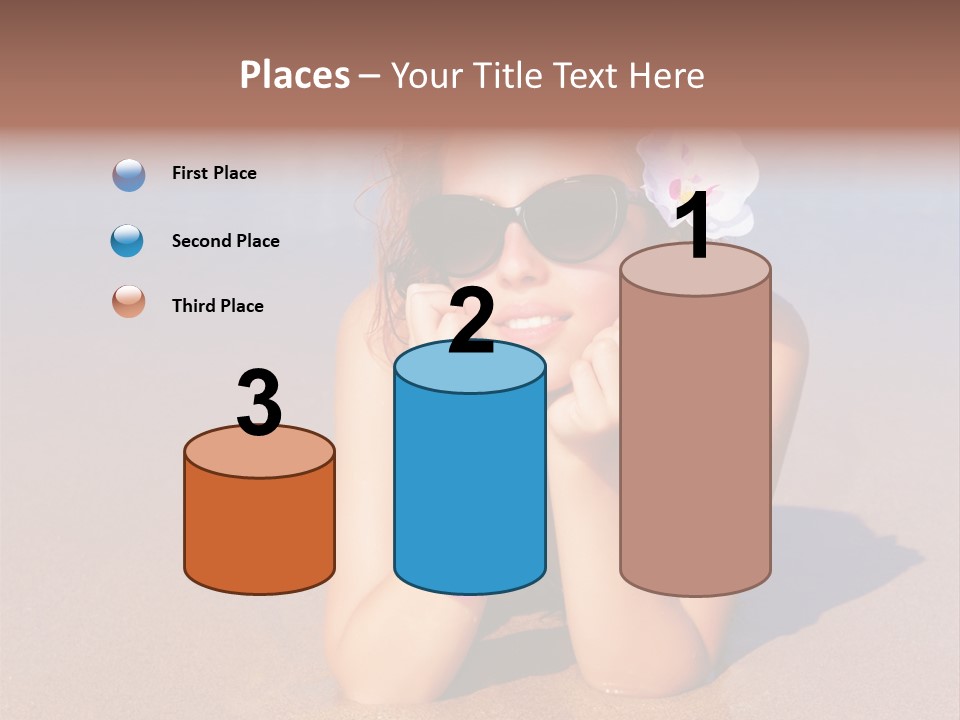 Laying Beautiful Travel PowerPoint Template