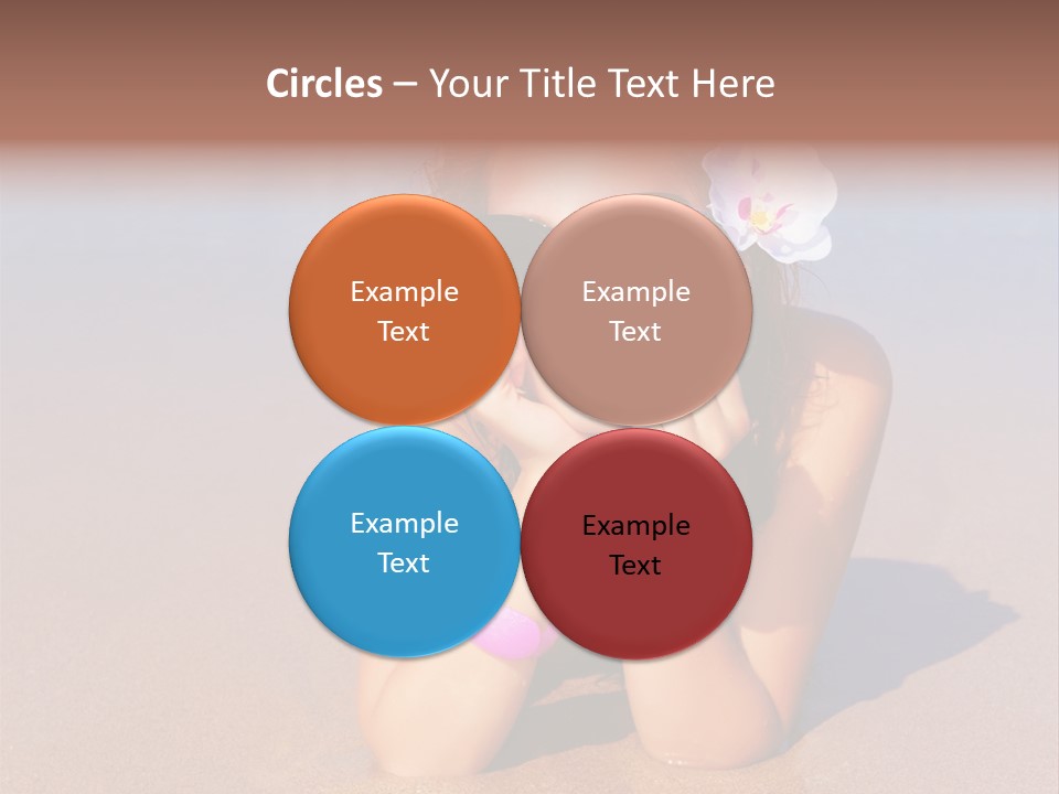 Laying Beautiful Travel PowerPoint Template