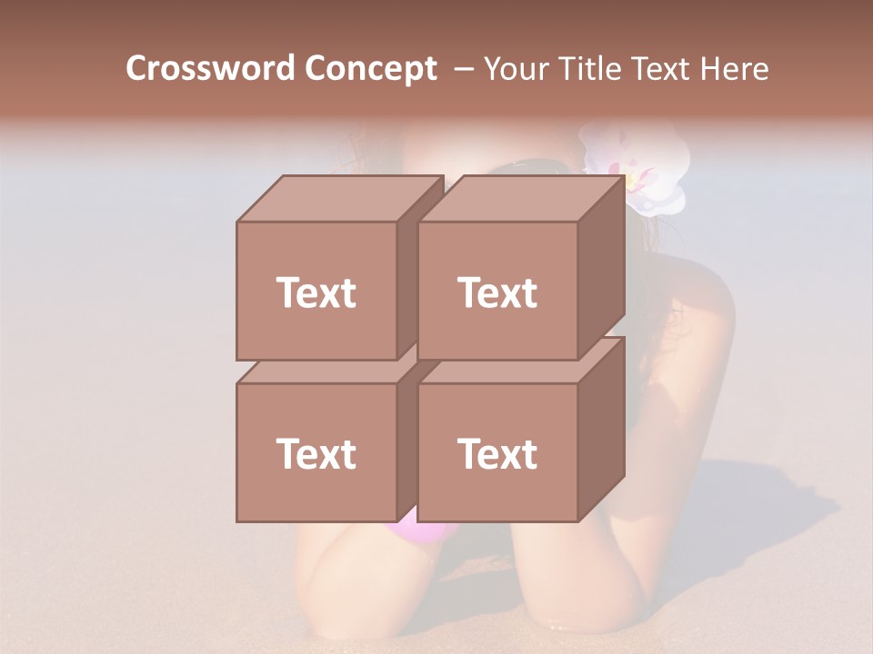 Laying Beautiful Travel PowerPoint Template