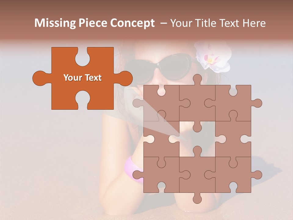 Laying Beautiful Travel PowerPoint Template