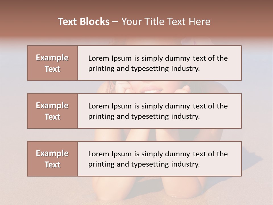 Laying Beautiful Travel PowerPoint Template