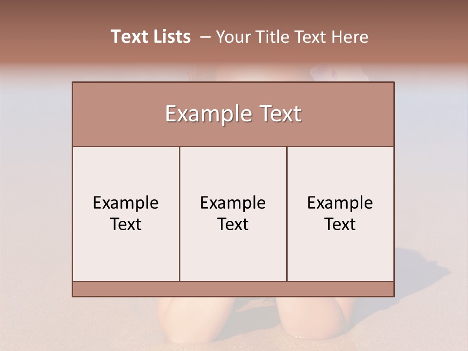 Laying Beautiful Travel PowerPoint Template