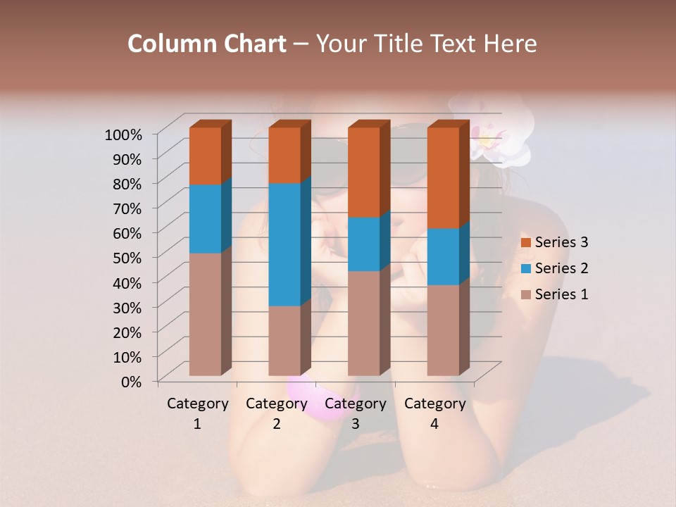 Laying Beautiful Travel PowerPoint Template