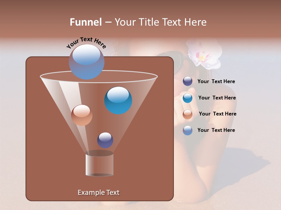 Laying Beautiful Travel PowerPoint Template